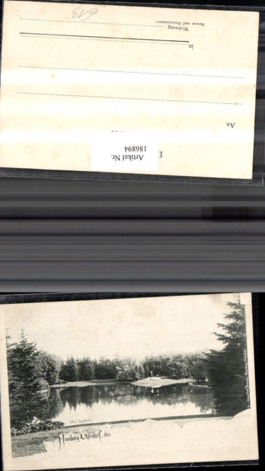 186894, Hamburg Ohlsdorf am Nordteich