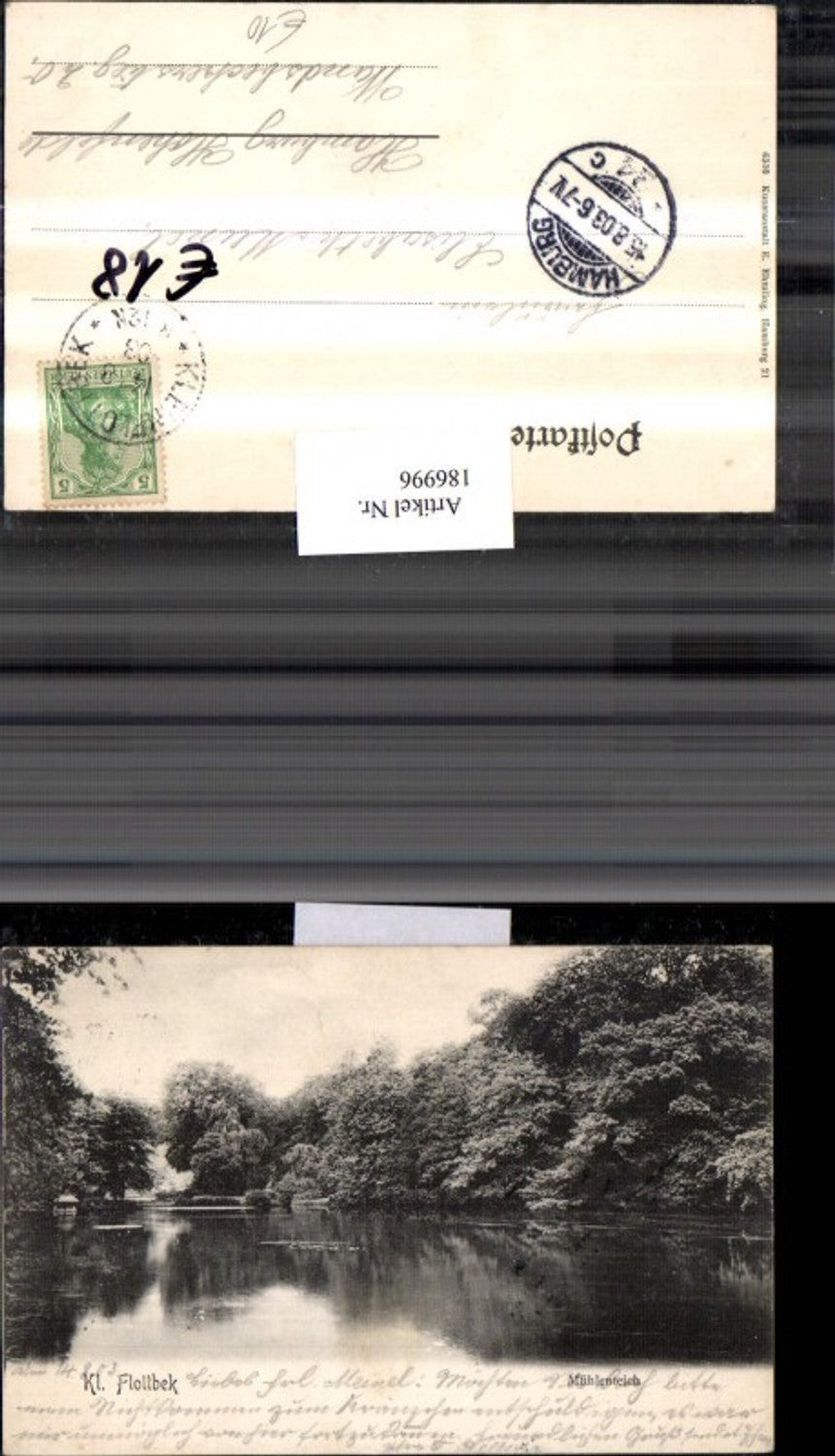 186996, Hamburg Kl. Flottbek Mühlenteich