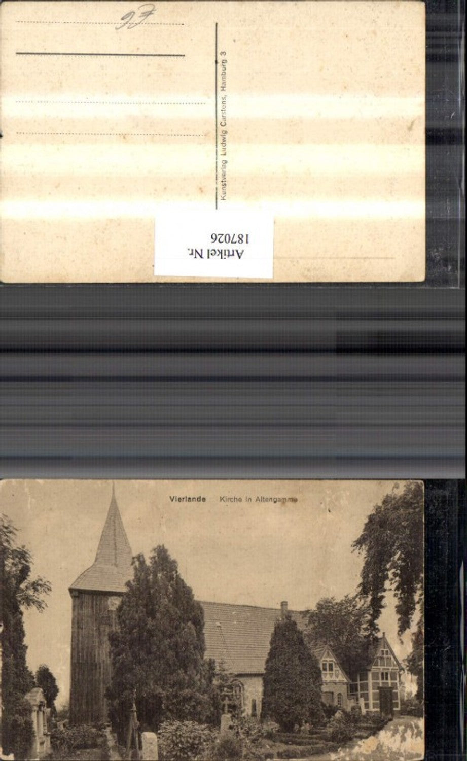 187026, Hamburg Vierlande Church in Altengamme