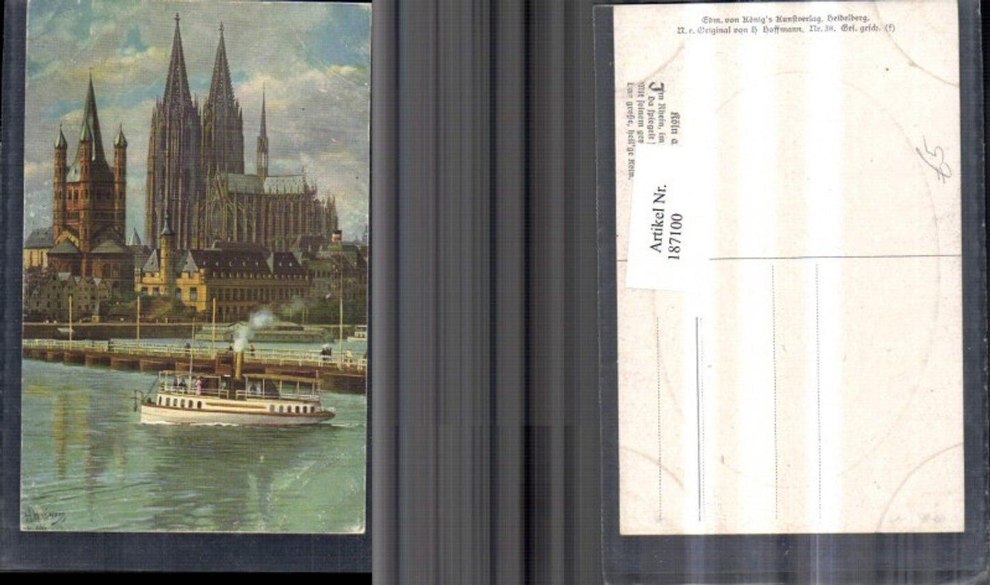 187100,Künstler Ak Heinrich Hoffmann Köln a. Rhein