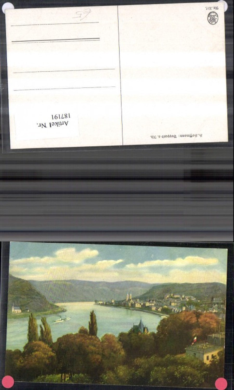 187191, Artist Heinrich Hoffmann, Boppard am Rhein
