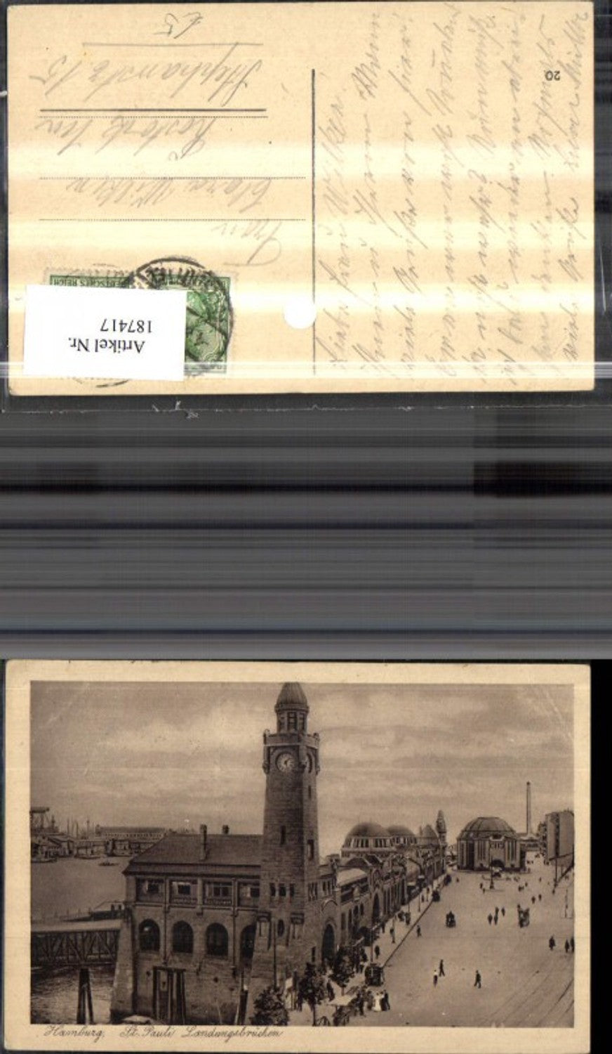 187417, Hamburg St. Pauli Landungsbrücken
