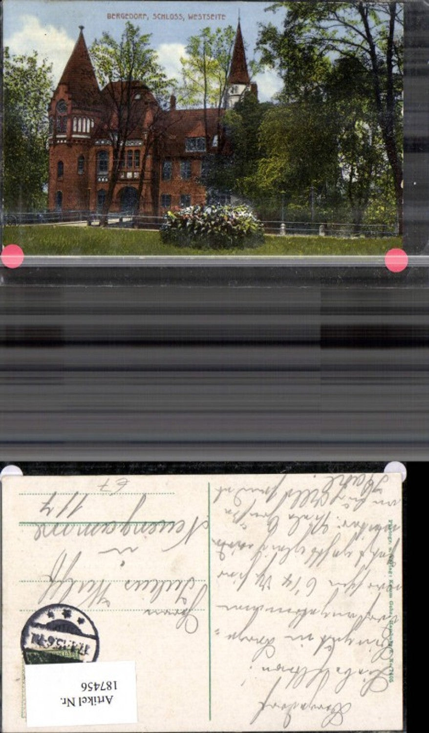 187456, Hamburg Bergedorf Castle West Side