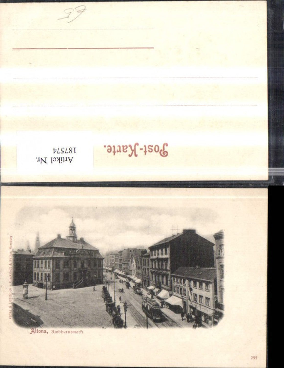 187574,Hamburg Rathausmarkt Altona
