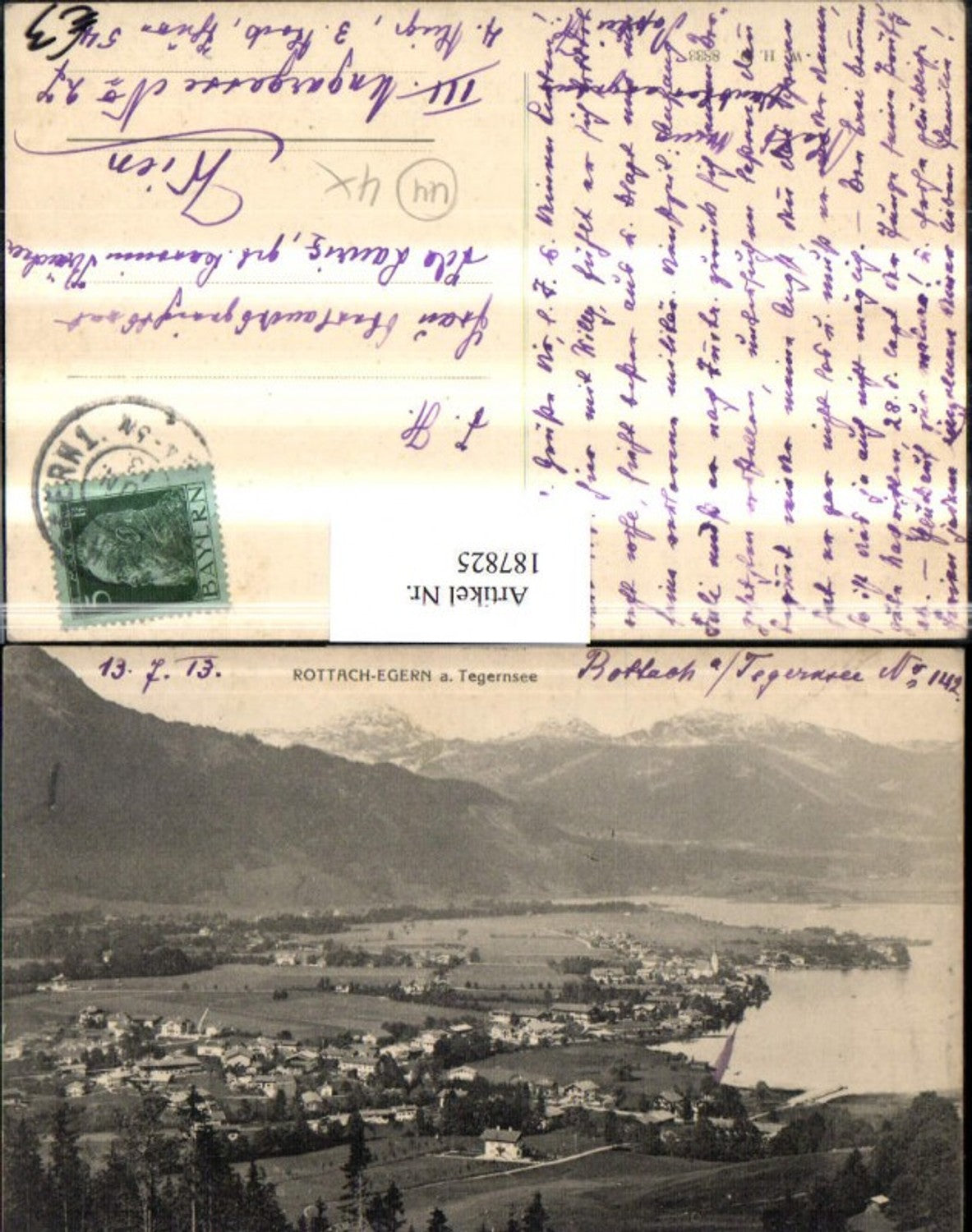 187825,Rottach-Egern a. Tegernsee Totale