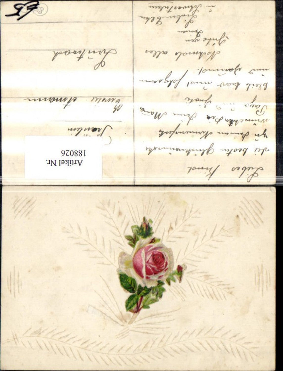 188026, Congratulations Schnitz Ak Roses