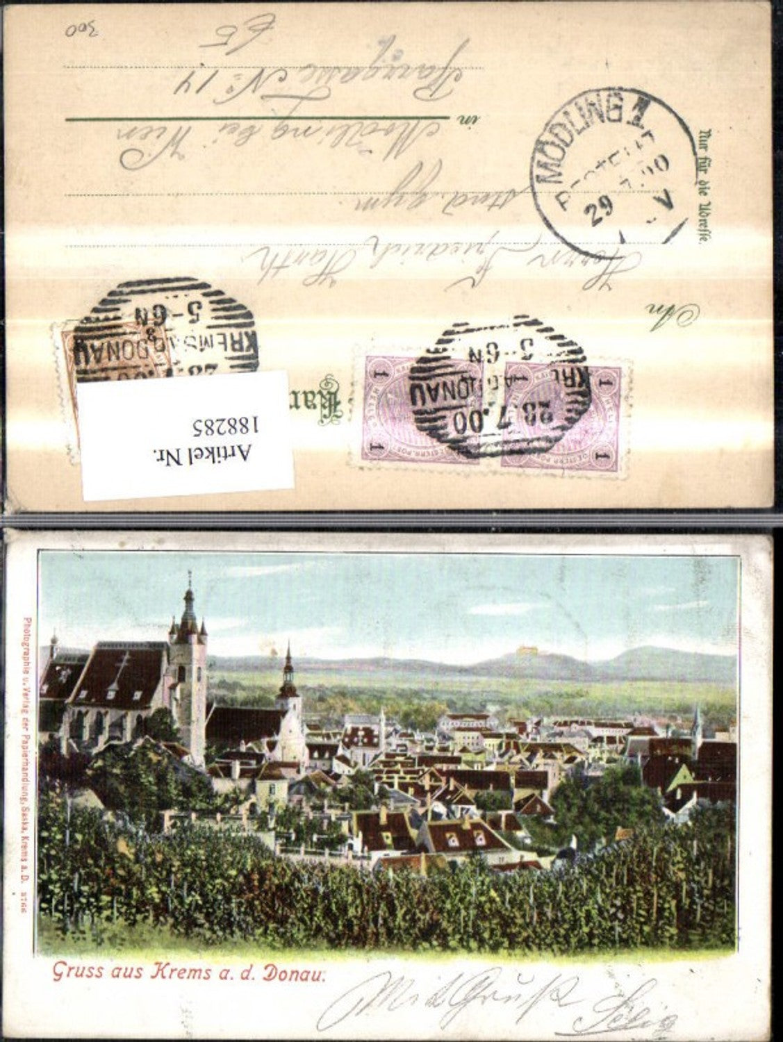 188285,Krems a. d. Donau Teilansicht