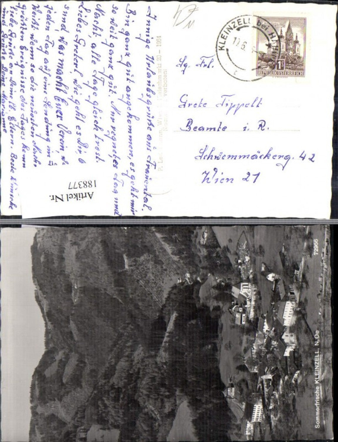 188377,Kleinzell b. Hainfeld Totale