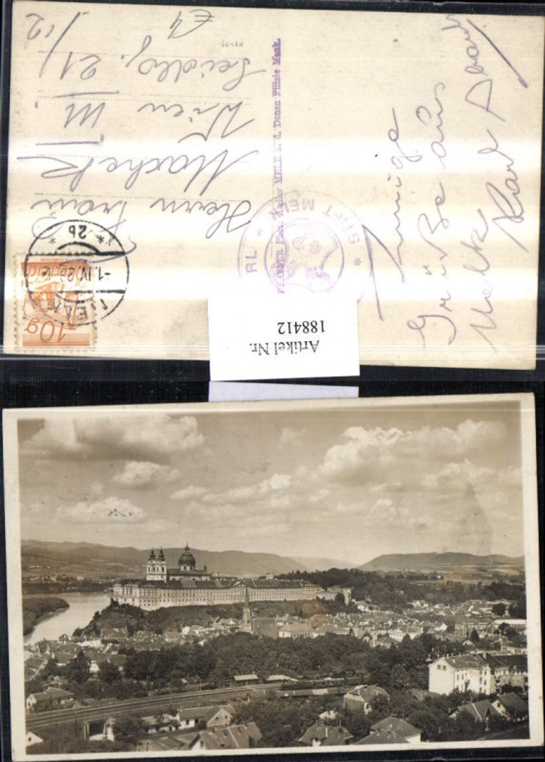 188412,Melk Totale with Melk Abbey