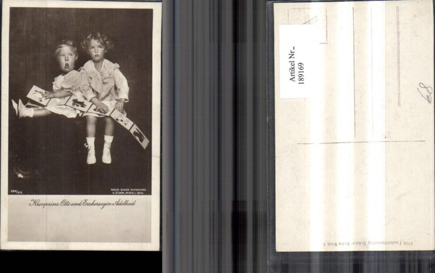 189169,Kronprinz Otto u. Erzherzogin Adelheid