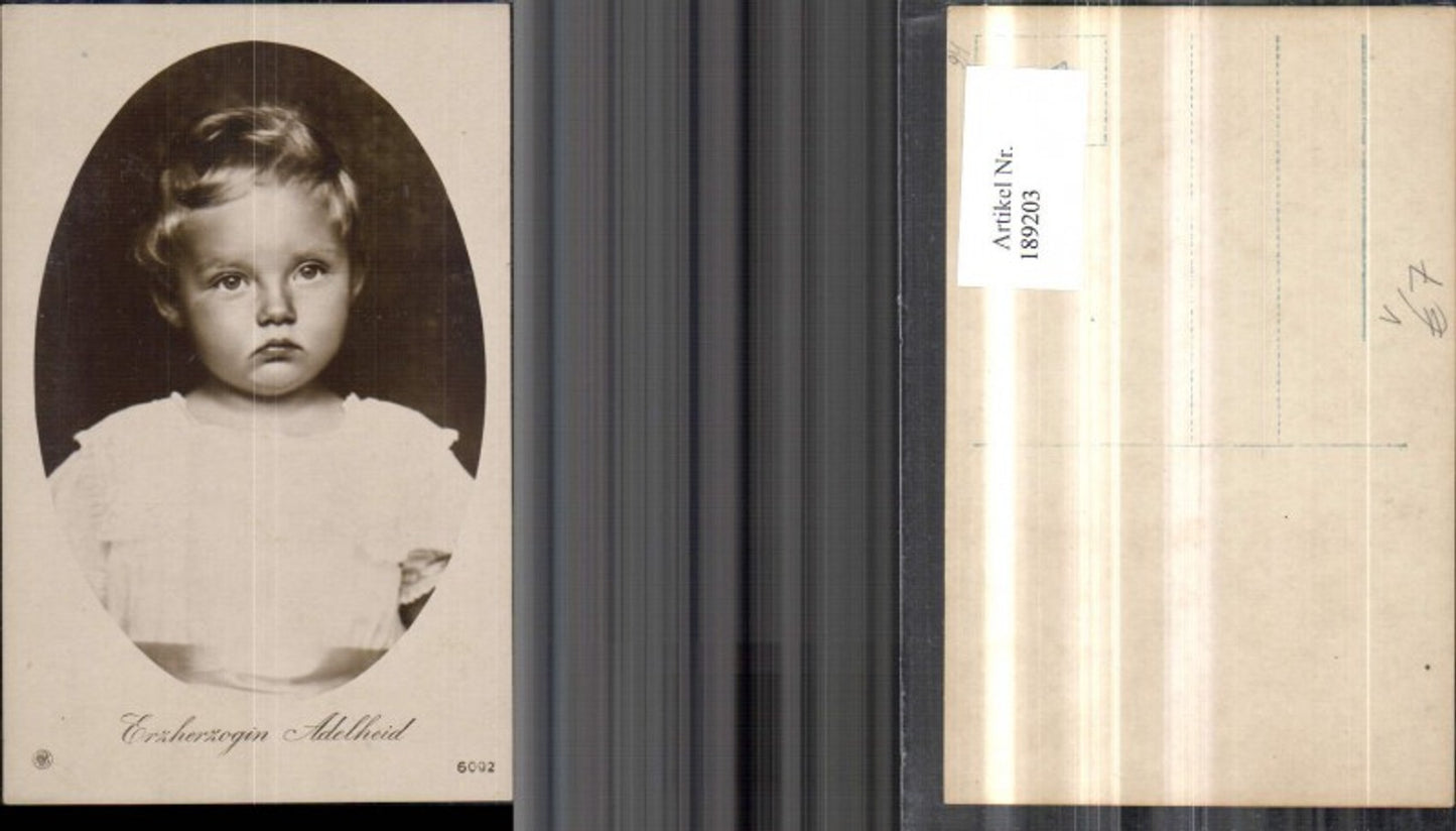 189203,Erzherzogin Adelheid pub NPG 6092