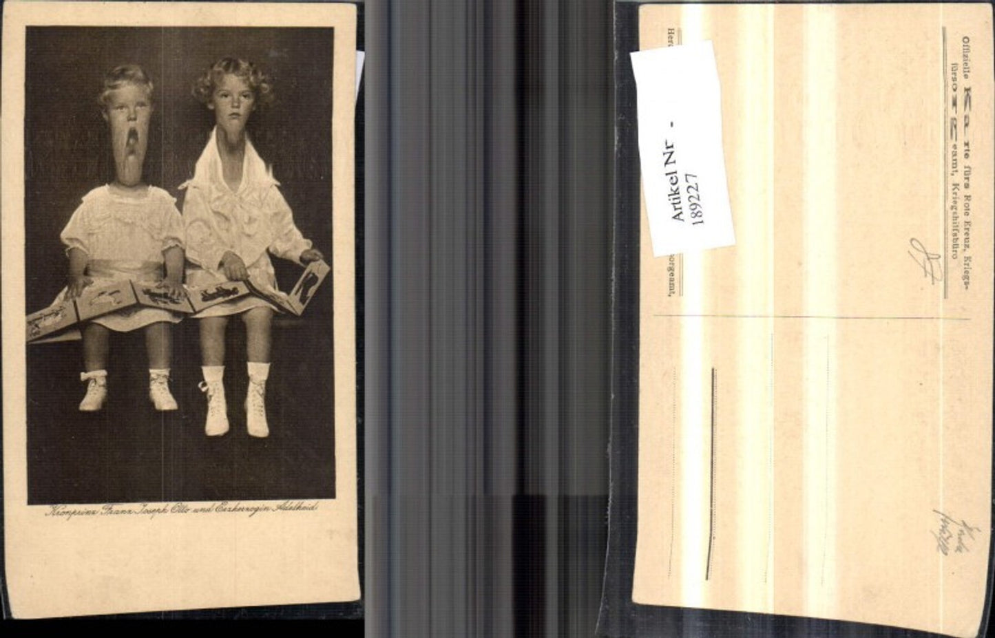 189227,Kronprinz Otto u. Erzherzogin Adelheid