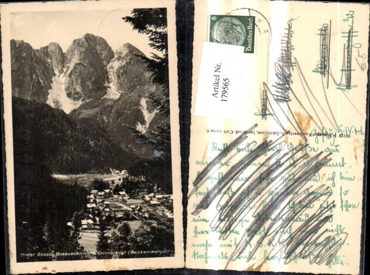 179565,Hinter Gosau Gosauschmied Donnerkogel Salzkammergut