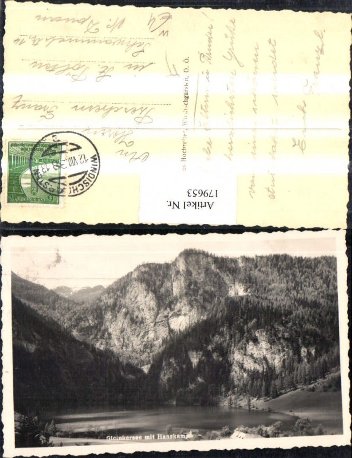 179653,Gleinkersee See m. Hanskamp b. Windischgarsten