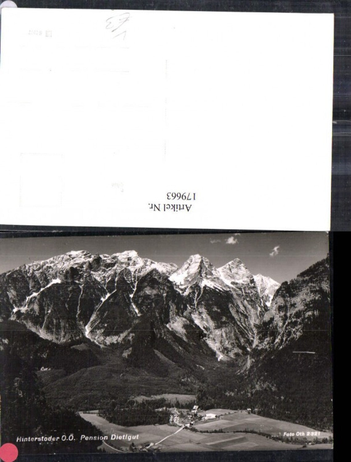 179663,Hinterstoder Pension Dietlgut pub Oth 2321