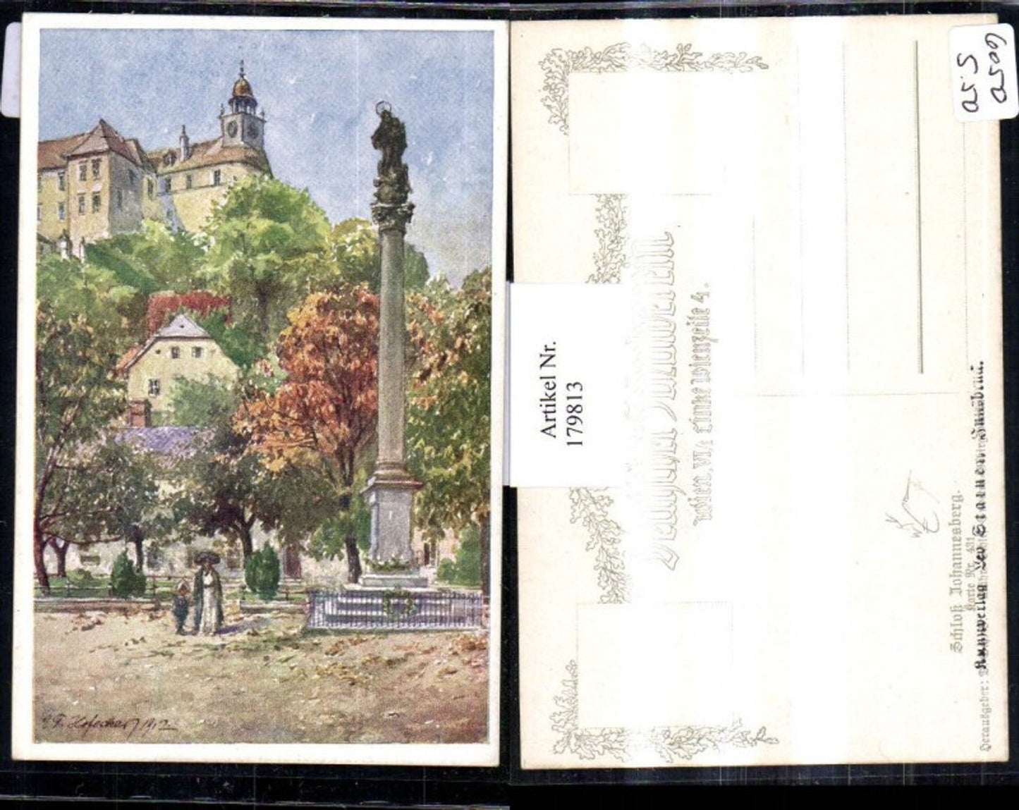 179813,Deutscher Schulverein 431 Hofecker Schloss Johannesberg