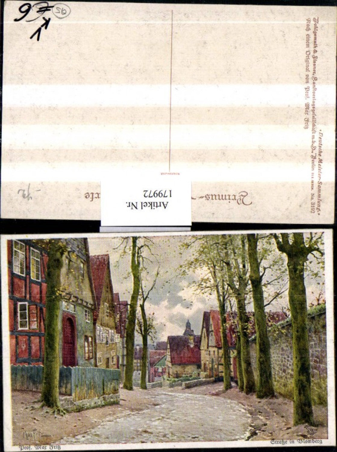 179972,Primus AK 3192 Mar Fritz Straße in Blomberg Straßenansicht