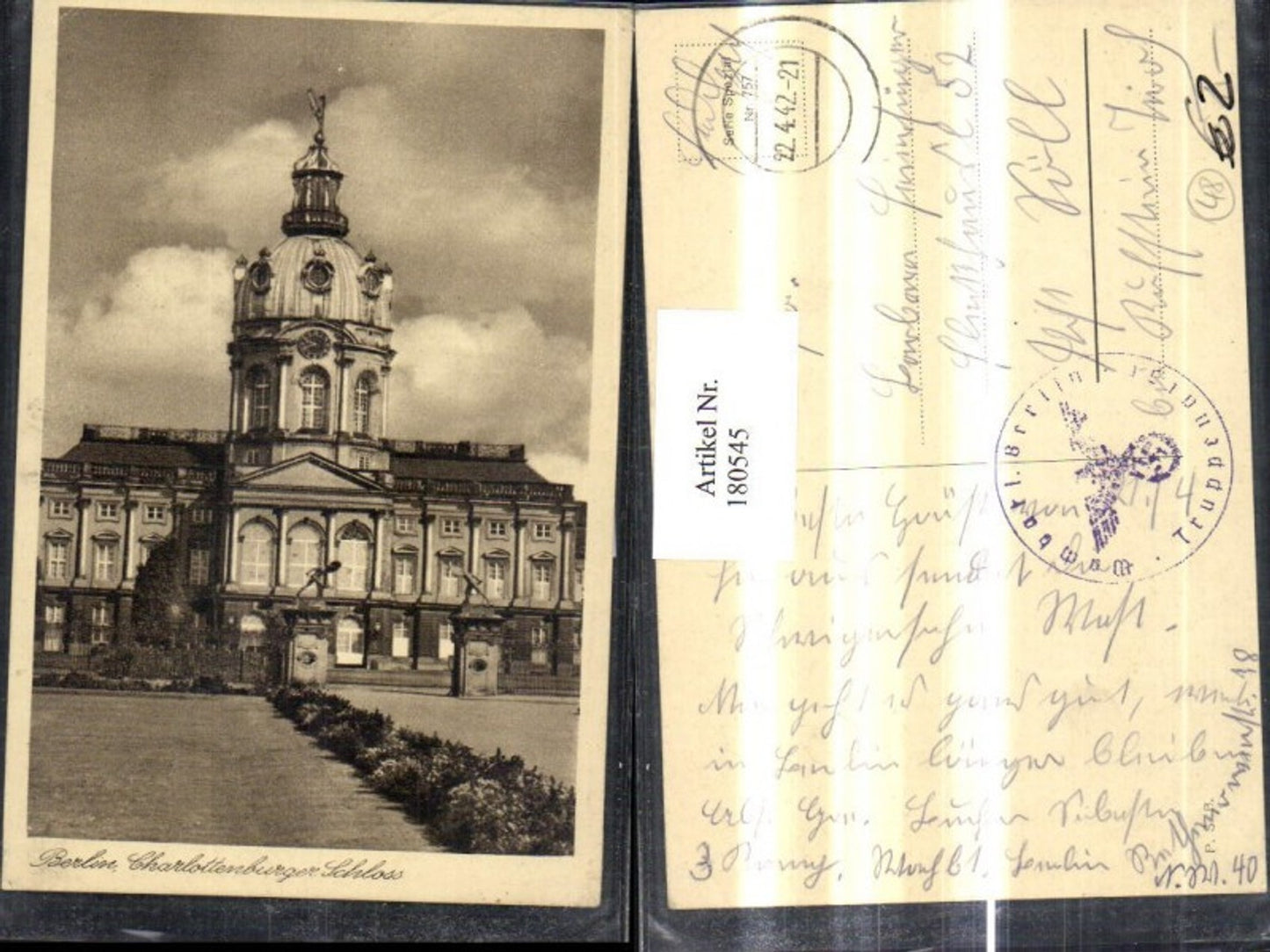 180545,Berlin Charlottenburger Schloss