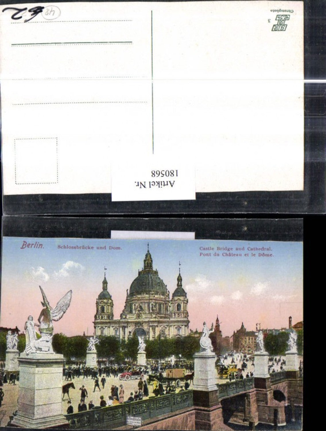 180568,Berlin Schlossbrücke Brücke u. Dom