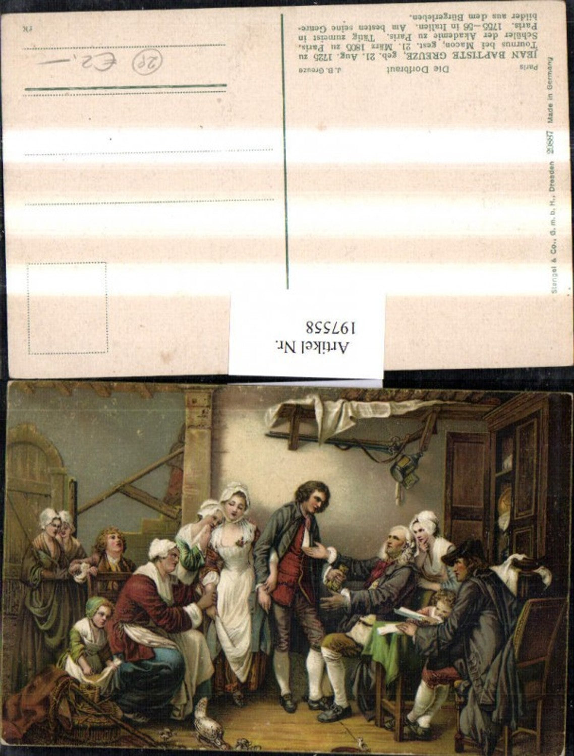197558,Stengel & Co 29887 Die Dorfbraut Leute Huhn