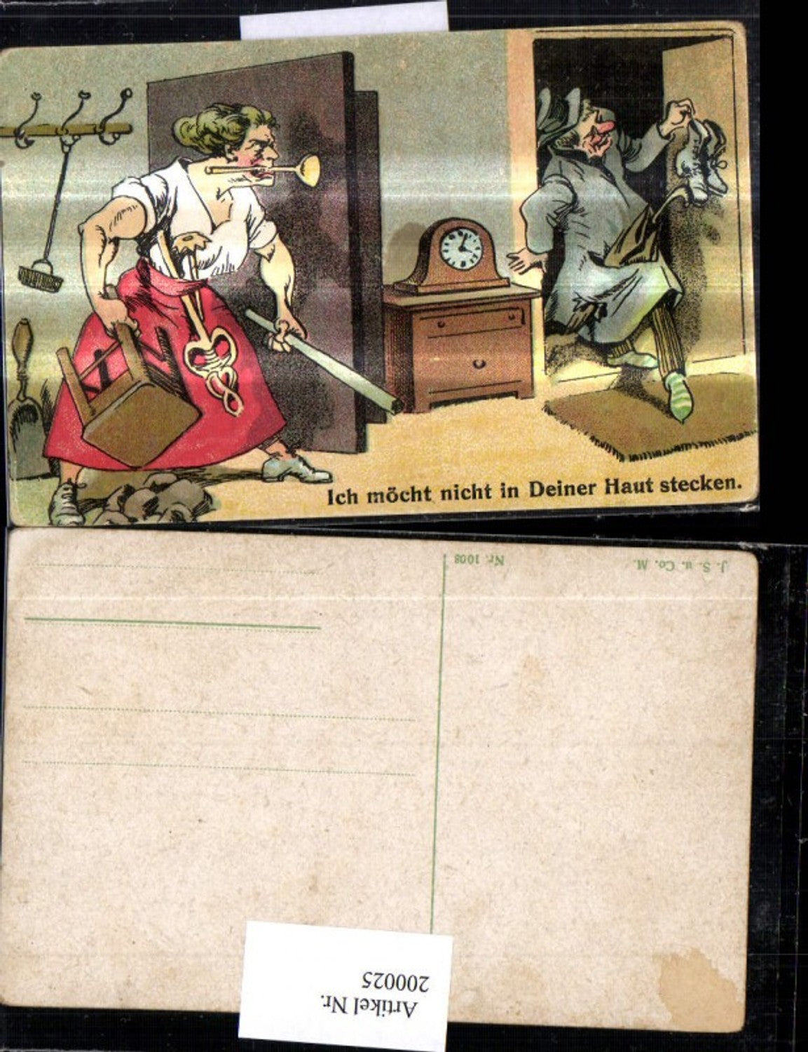 200025,Scherz Humor Ich möcht nicht in deiner Haut stecken betrunkener Mann wütende Frau