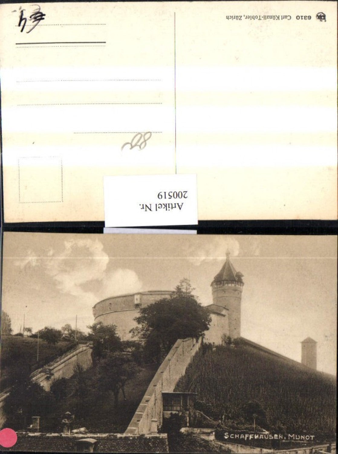 200519,Schaffhausen Munot Burg Kt Schaffhausen
