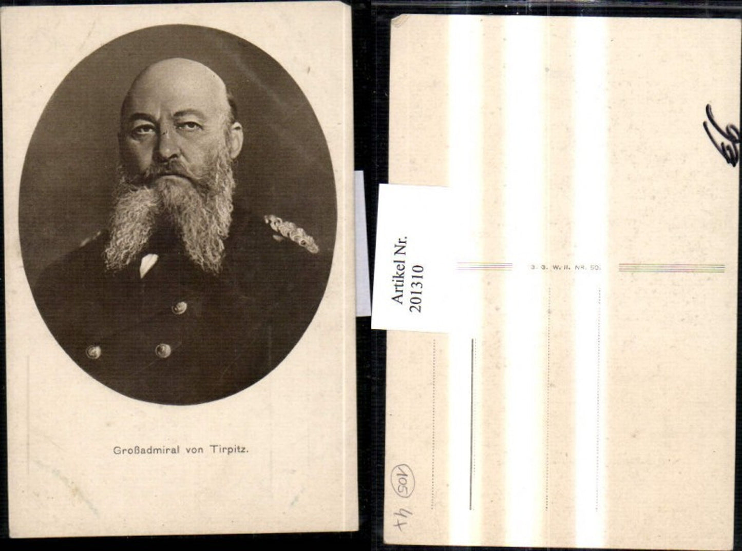 201310,Großadmiral von Tirpitz Portrait