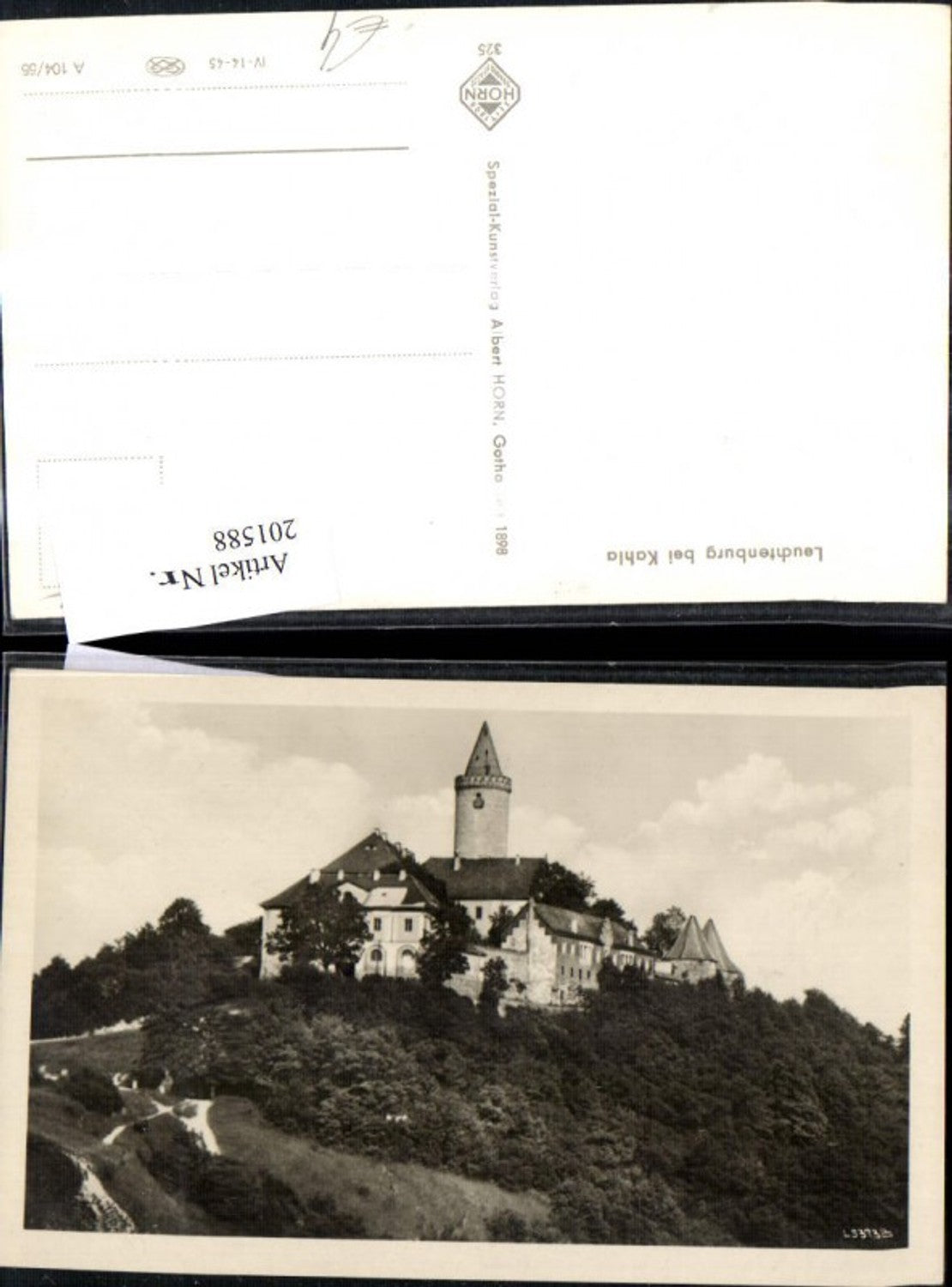 201588,Leuchtenburg b. Kahla Burg