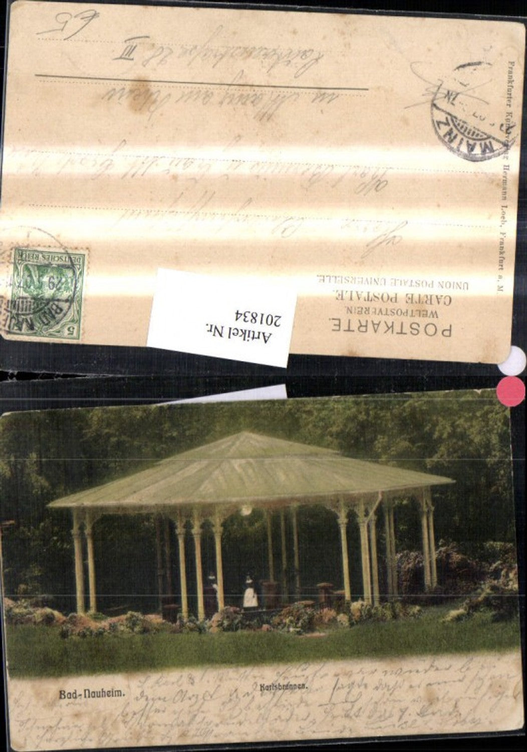 201834,Bad-Nauheim Karlsbrunnen Brunnen