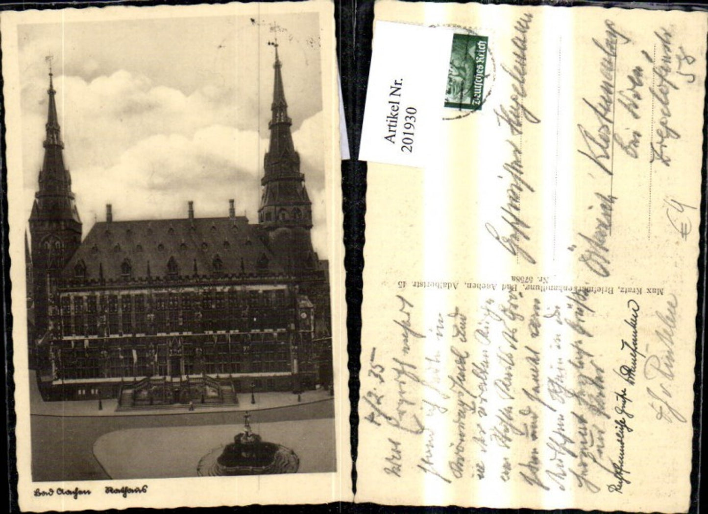 201930,Bad Aachen Rathaus