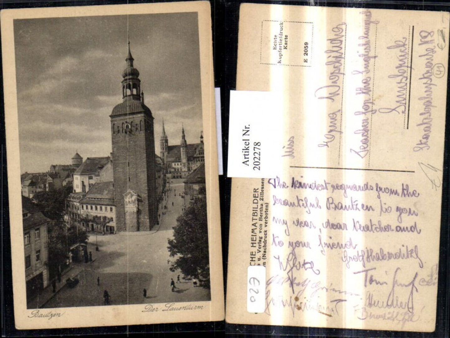 202278,Bautzen Der Lauenturm Turm