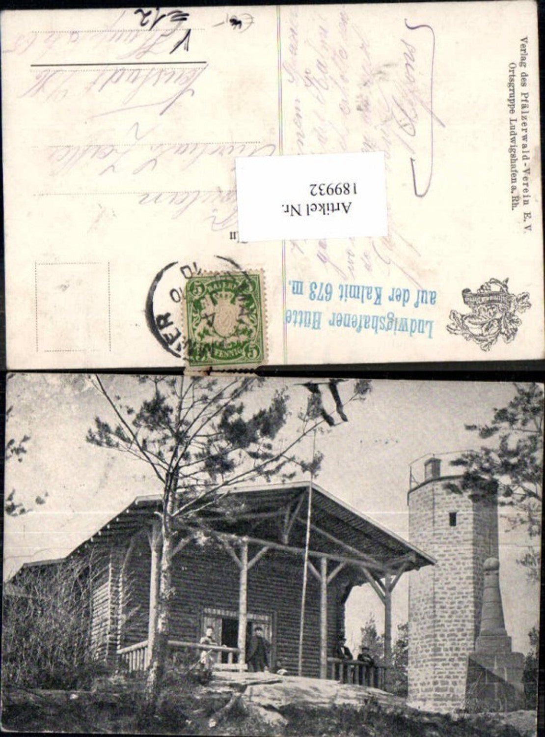 189932,Pfälzerwaldverein Ludwigshafen Pfälzerwald Verein Ludwigshafenener Hütte