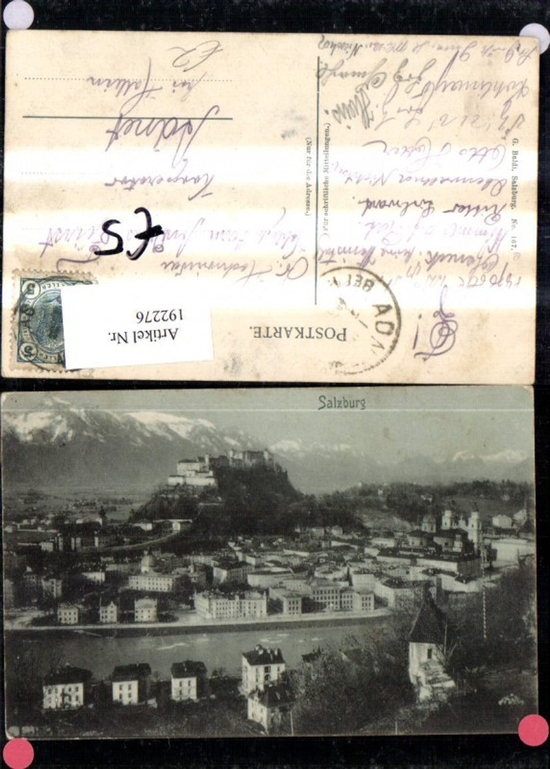 192276,Salzburg Teilansicht