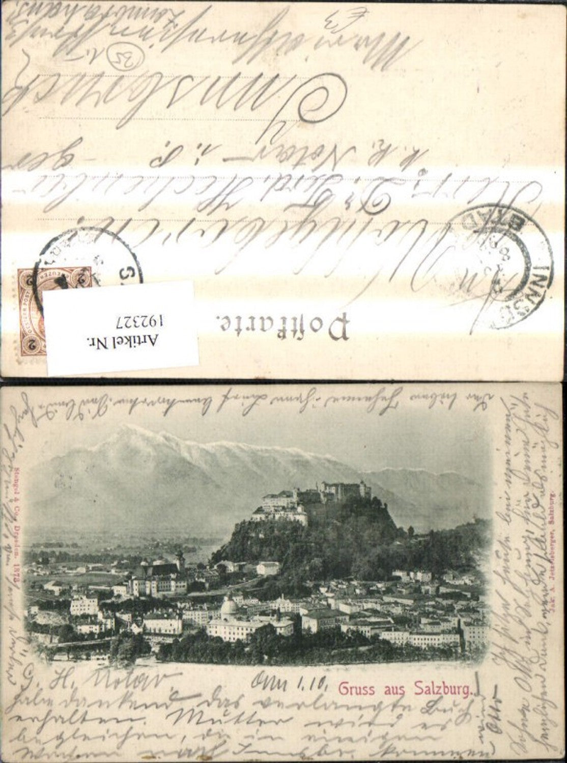 192327,Salzburg Teilansicht