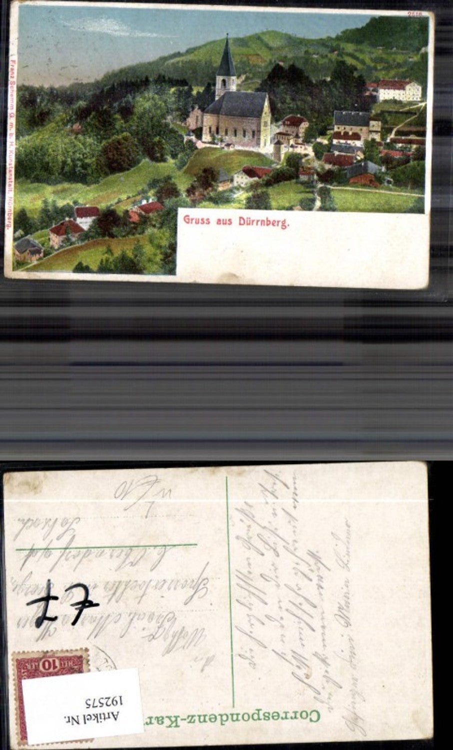 192575,Litho Dürrnberg Bad Dürrnberg