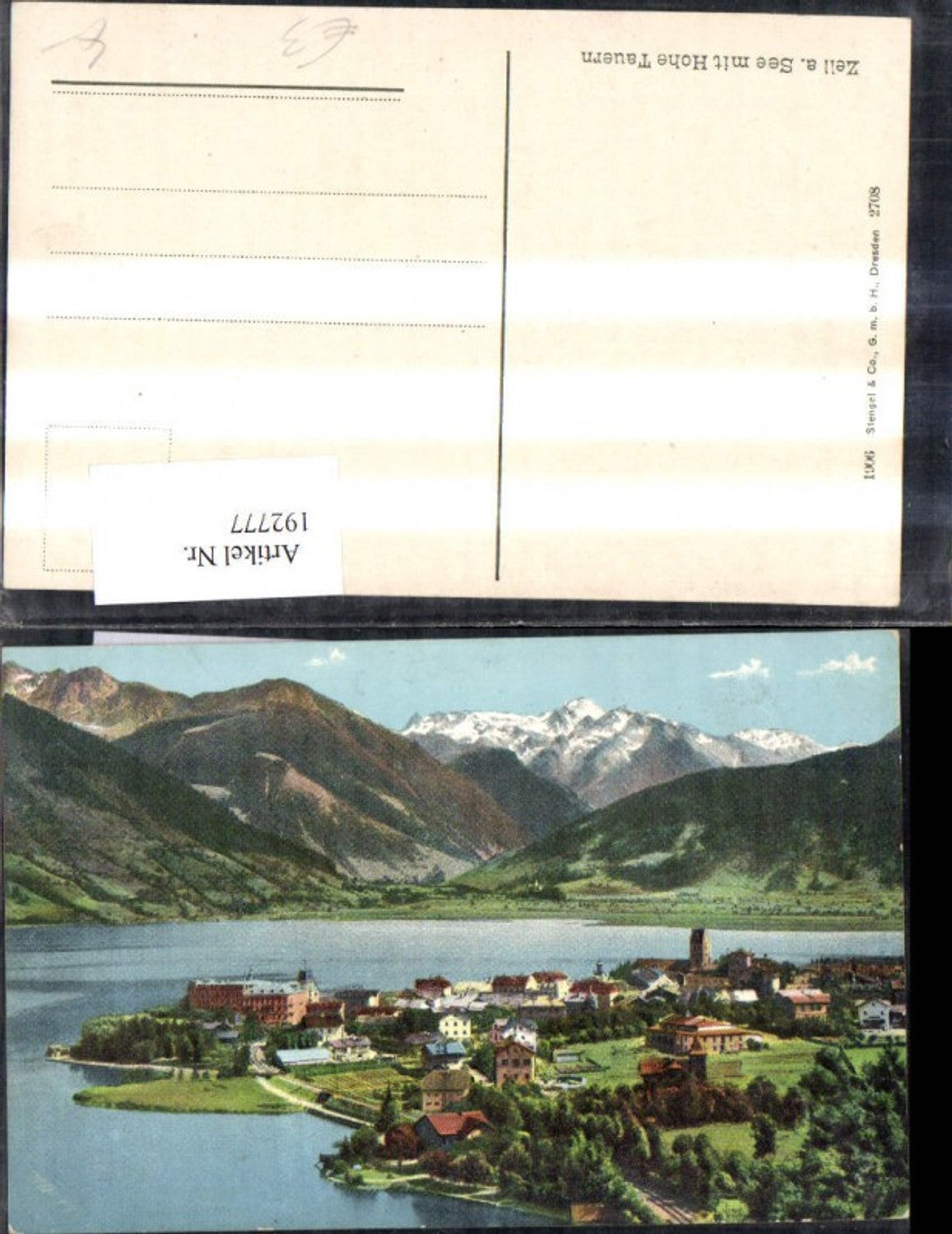 192777,Zell a. See m. Hohe Tauern