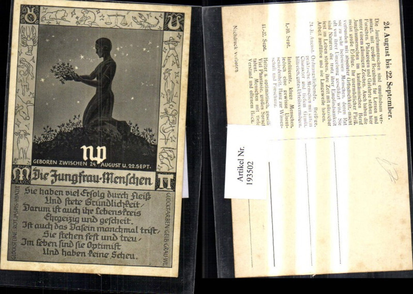 193502,Sternzeichen Die Jungfrau Menschen Spruch