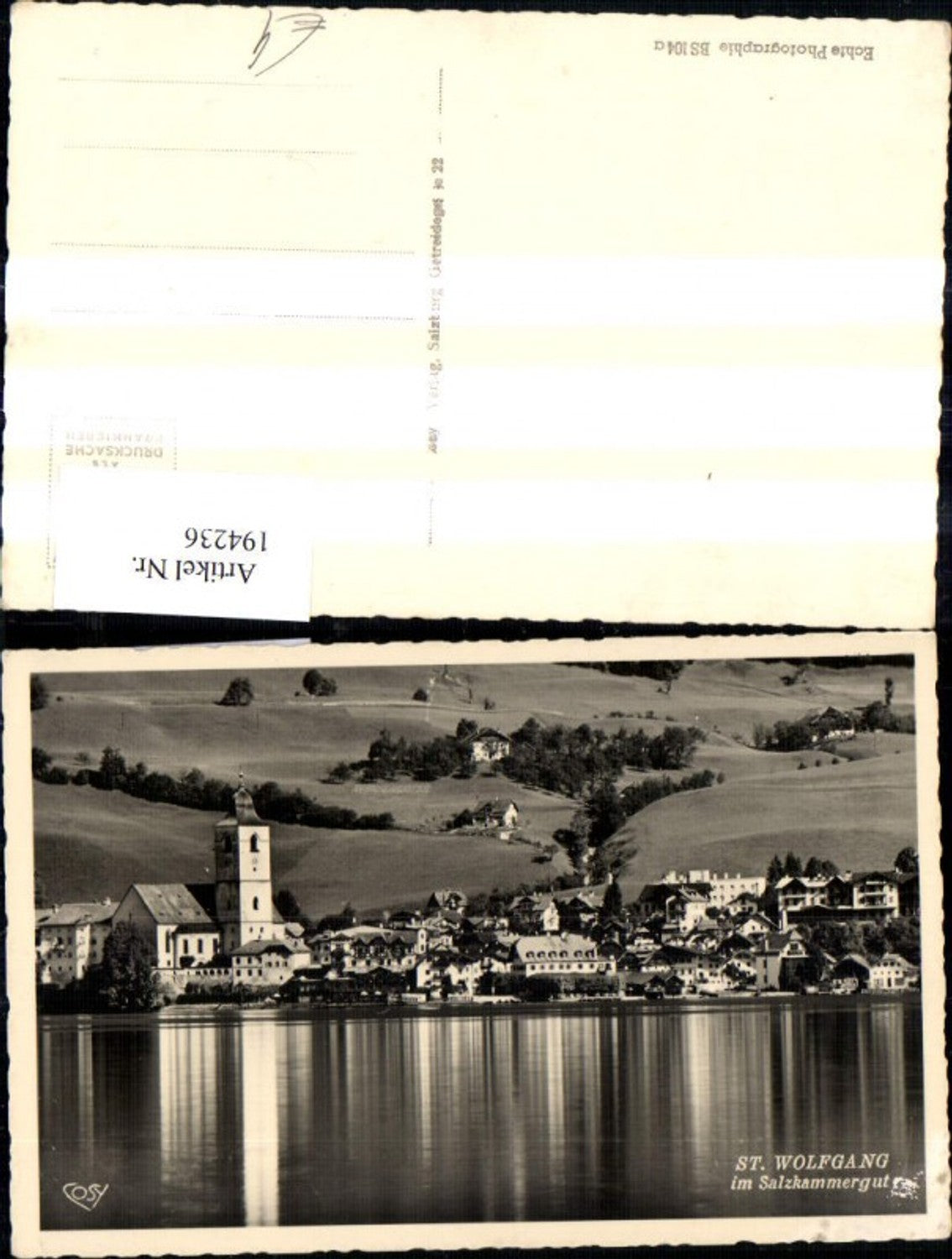 194236,Foto Ak St Wolfgang Wolfgangsee Salzkammergut