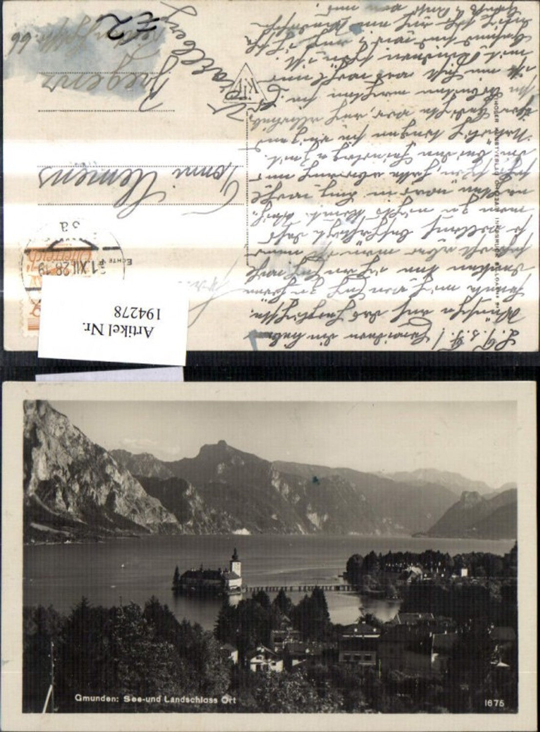 194278,Gmunden Schloss Ort Traunsee Salzkammergut