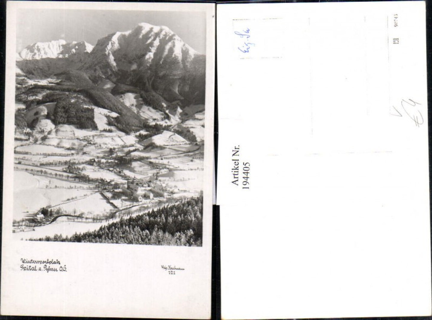 194405,Spital am Pyhrn Totale Winterbild pub Hubmann 121