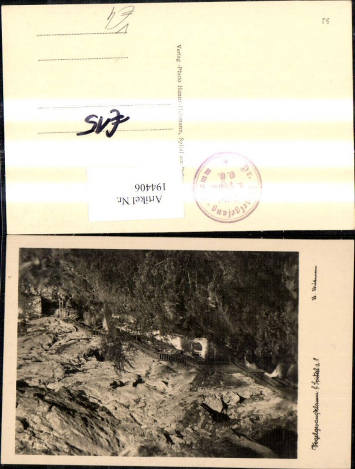 194406,Vogelgesangklamm Klam b. Spital a. Pyhrn Partie pub Hubmann