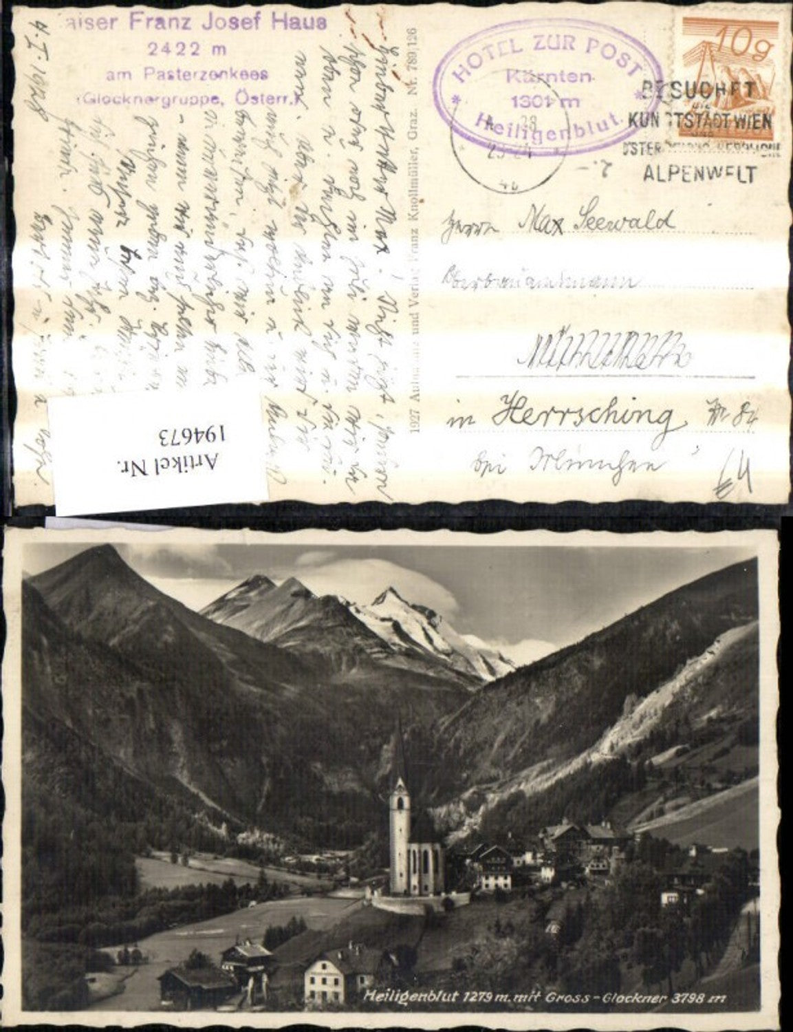 194673, Heiligenblut with Grossglockner High Alpine Road