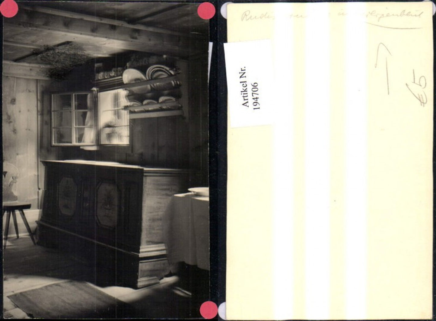 194706,Foto Heiligenblut Innensicht Rudis Zimmer Bauerntruhe Stube Truhe