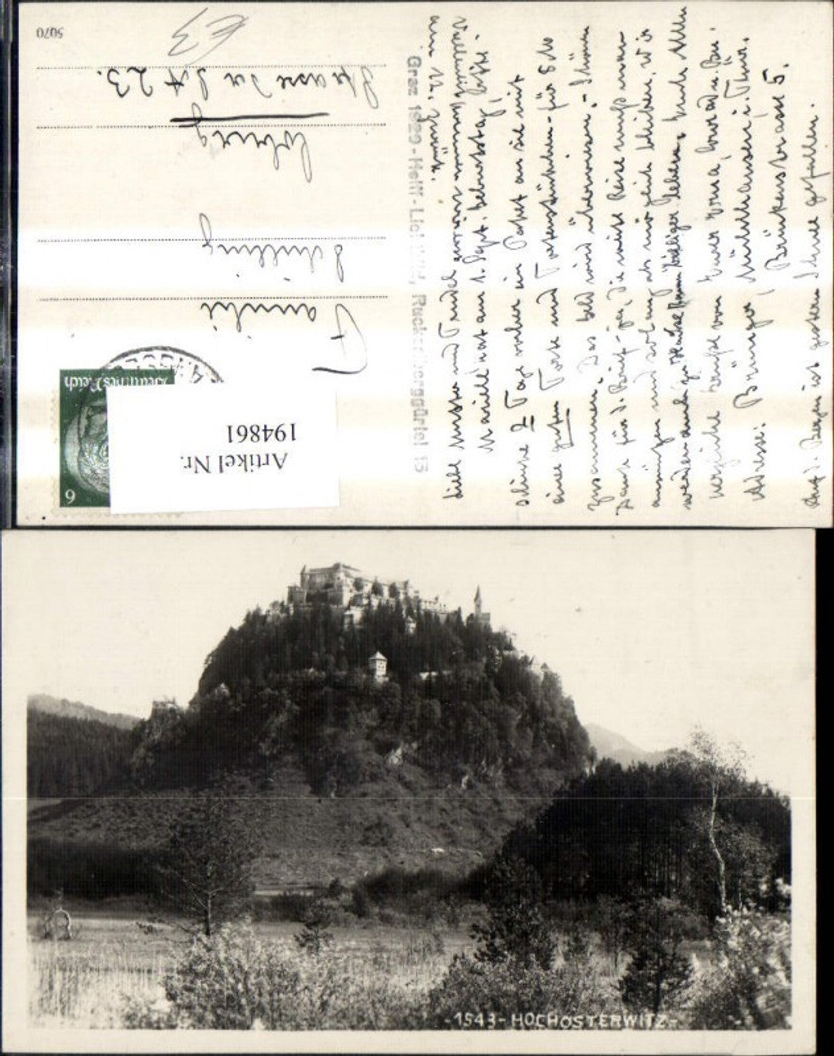 194861,Foto Ak Launsdorf Schloß Hochosterwitz