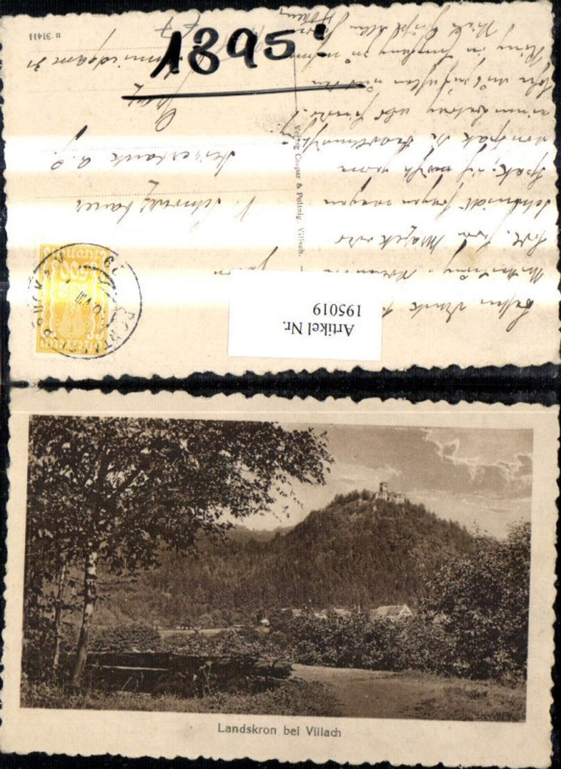 195019,Villach Landskorn Ruine