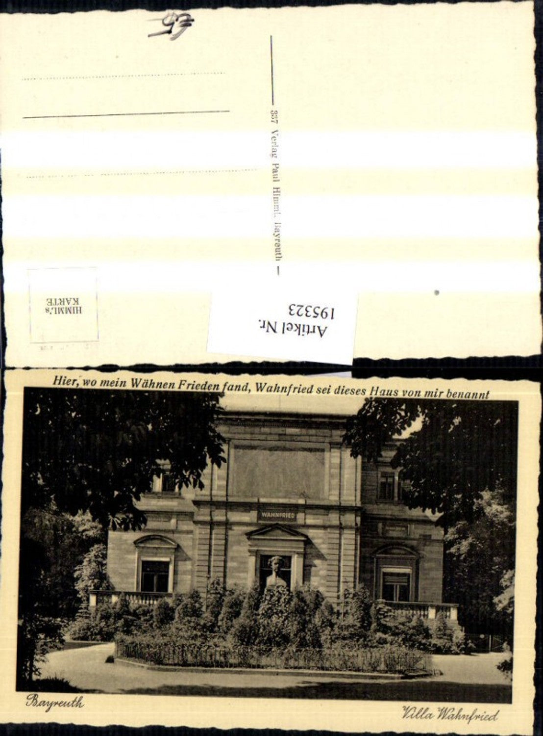 195323,Bayreuth Villa Wahnfried