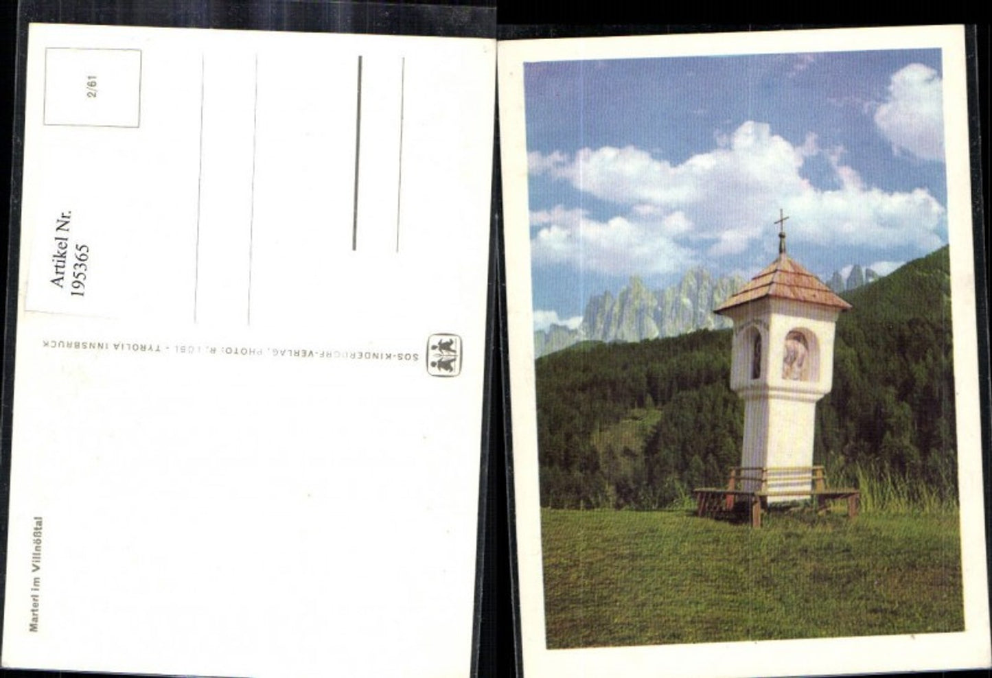 195365,SOS Children's Village 2/61 Marterl i. Villnößtal