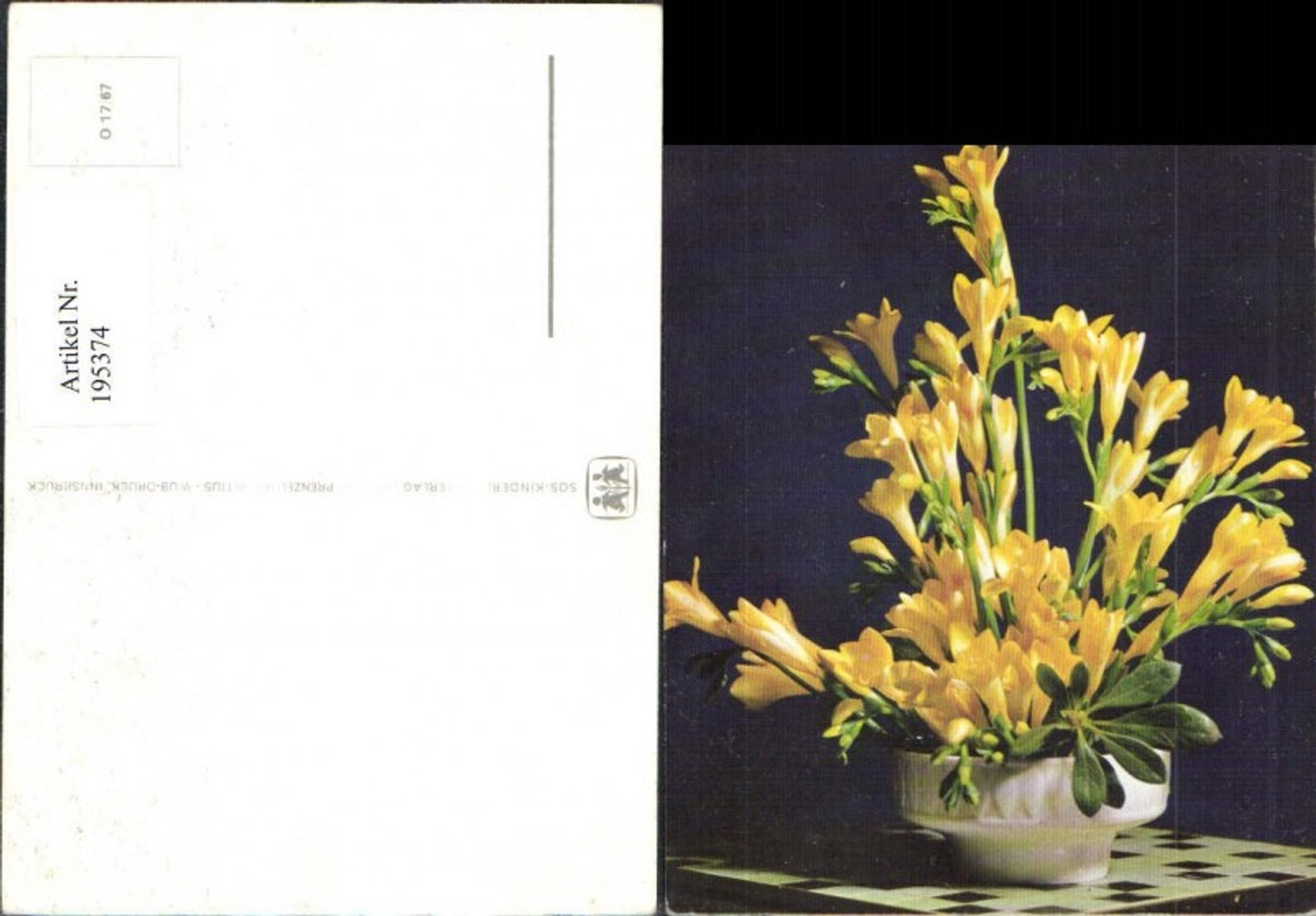 195374, SOS Children's Village O 17/67 Flower Bowl