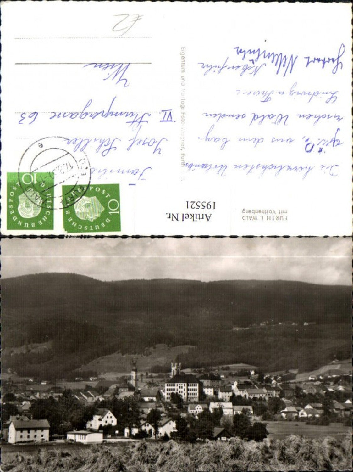 195521,Furth i. Wald Totale m. Voithenberg