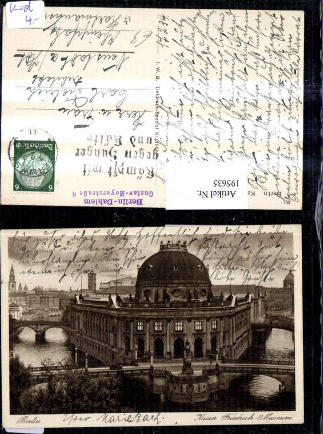 195635,Berlin Kaiser Friedrich-Museum Brücke